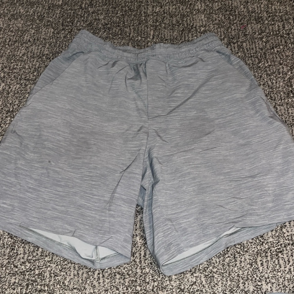 Grey Lululemon shorts